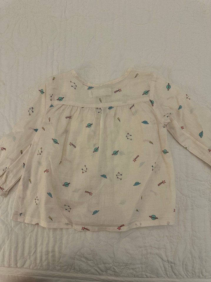 Zara fırfırlı gömlek - Görsel 3