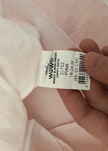 Kız Çocuk Pembe Fırfırlı Elbise - Görsel 3