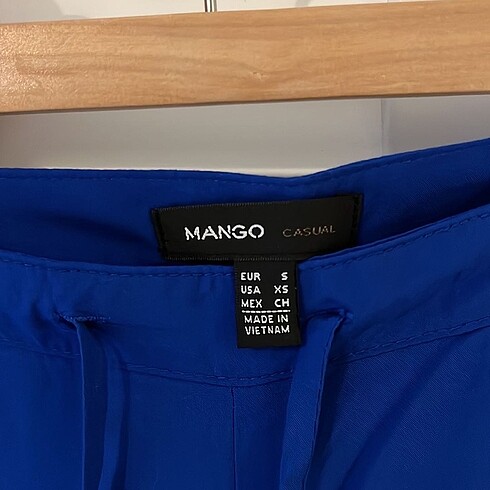 s Beden lacivert Renk Mango pantolon