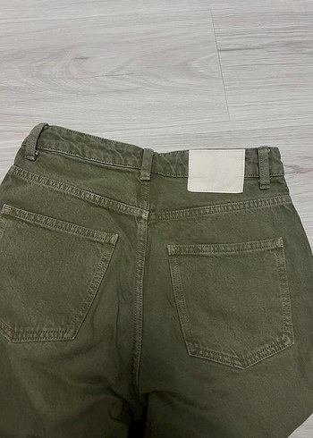 Zara haki kumaş pantolon - Görsel 5