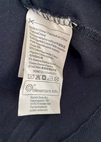 Scotch&Soda erkek Tshirt etiketli # orjinal - Görsel 4