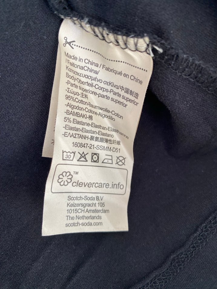 Scotch&Soda erkek Tshirt etiketli # orjinal - Görsel 4