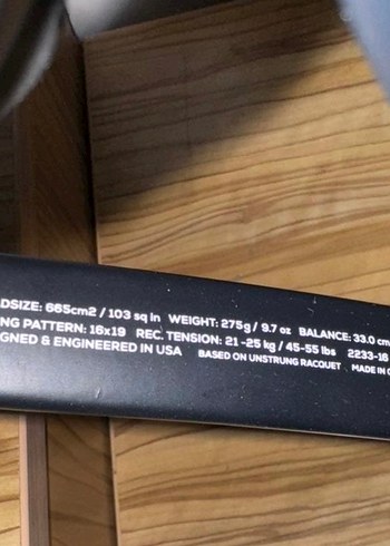 Wilson Siyah Tenis Raketi - Görsel 6