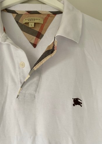 Burberry Pamuklu Erkek Polo Tişört - Görsel 2