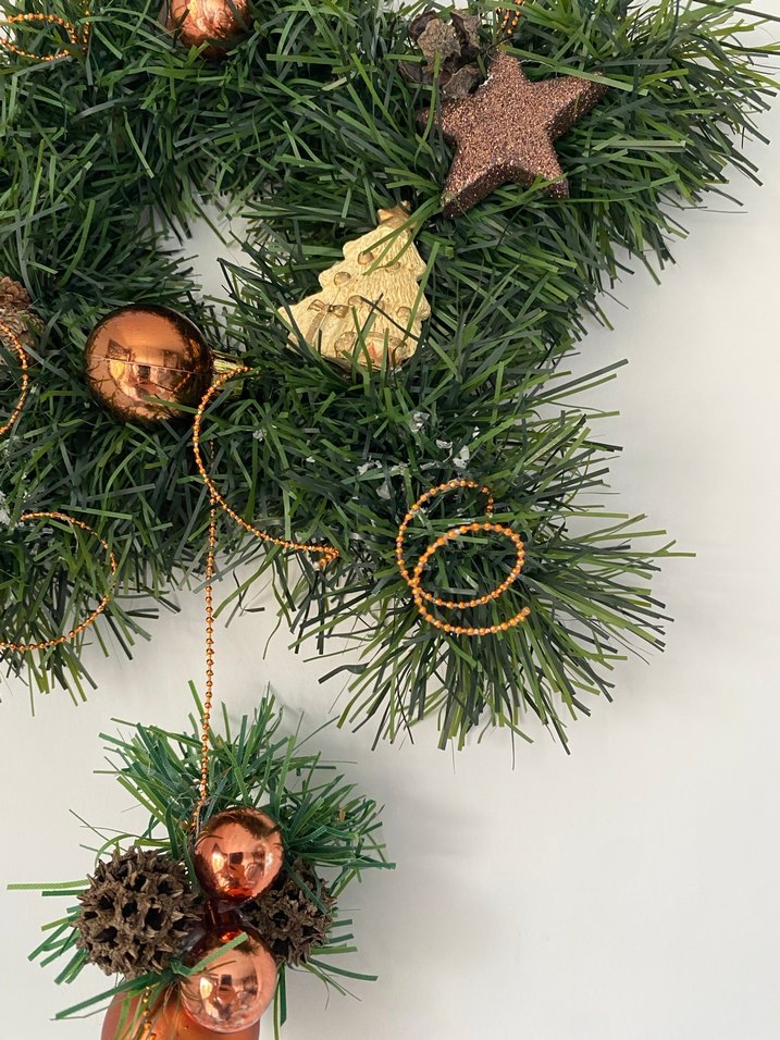 Yıldız  Yılbaşı kapı süsü - Görsel 4