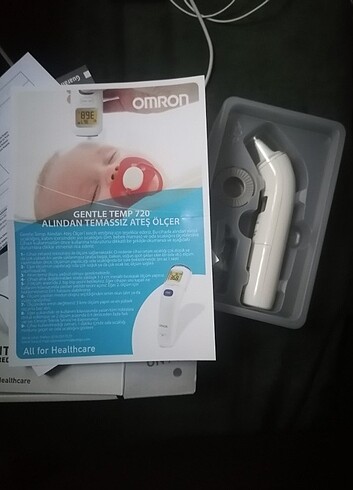 Omron MC 520 kulaktan ateş ölçme  - Görsel 4