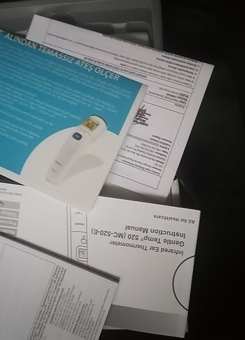 Omron MC 520 kulaktan ateş ölçme  - Görsel 10