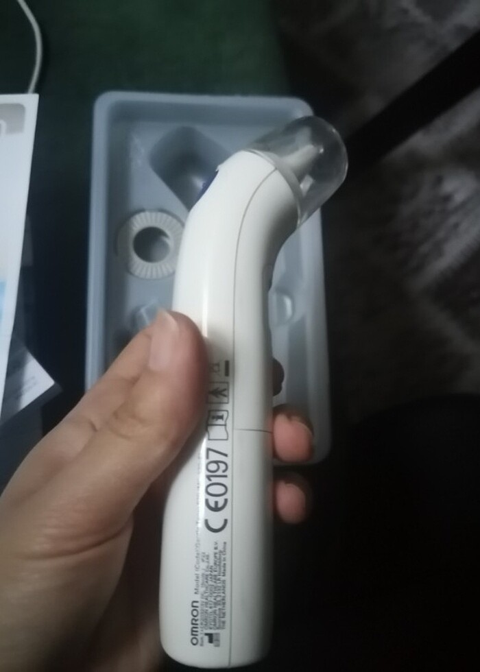 Omron MC 520 kulaktan ateş ölçme  - Görsel 5