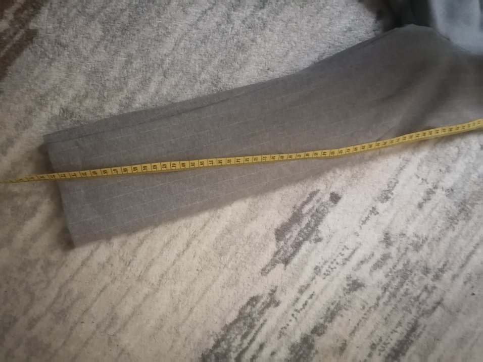 Düğmeli Gri Kadın Blazer Ceket - Görsel 5