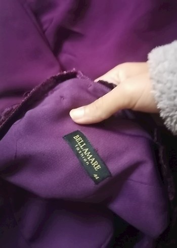 Bordo Dantelli Uzun Abiye Elbise - Görsel 4