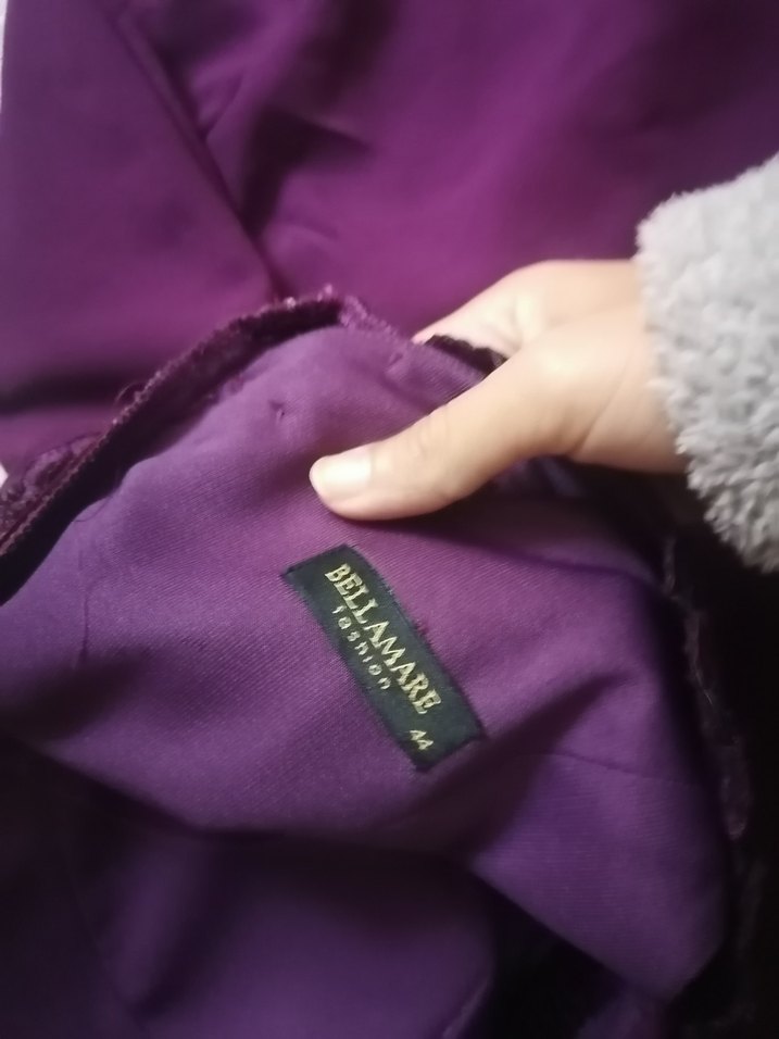 Bordo Dantelli Uzun Abiye Elbise - Görsel 4