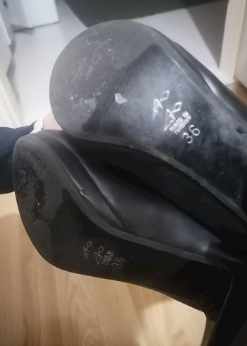 36 Beden siyah Renk Diger Siyah Stiletto Topuklu Kadın Ayakkabı