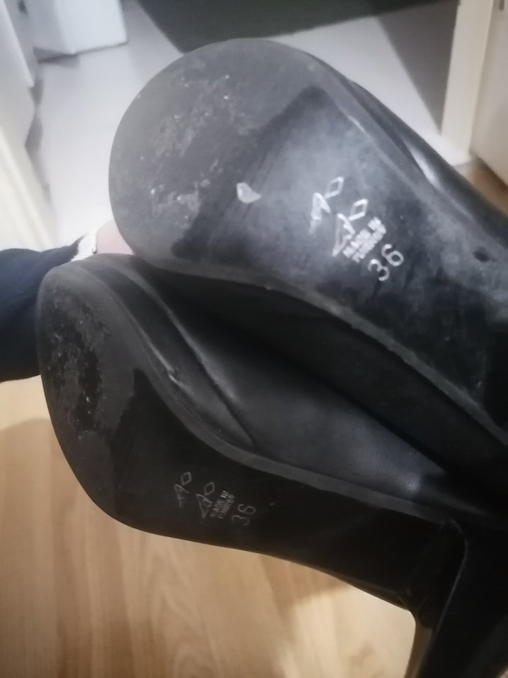 Diger Siyah Stiletto Topuklu Kadın Ayakkabı - Görsel 4