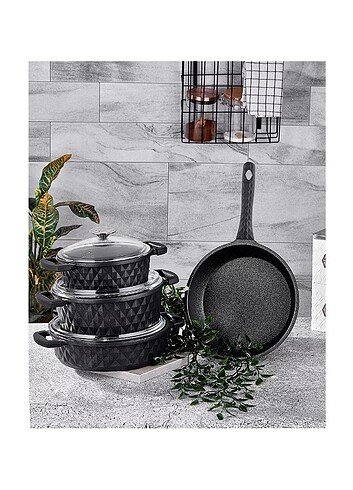  Beden TAC CARABELLA DOKUM SET 7 PARCA 