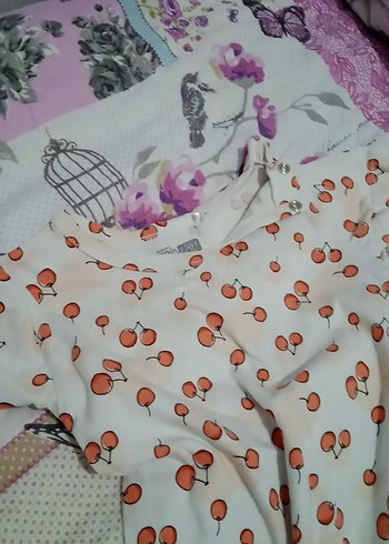 Renkli Baskılı Beyaz Bebek Tulum - Görsel 5