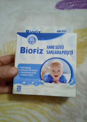 Beyaz Klasik Göğüs Pedi ve Anne Sütü Saklama Poşeti - Görsel 2