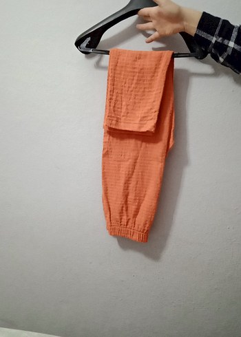 Bol Kesim Keten Hamile Bluz pantolon takım - Görsel 7