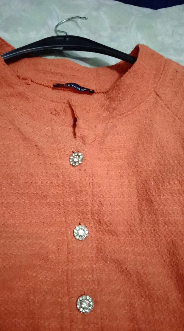 Bol Kesim Keten Hamile Bluz pantolon takım - Görsel 3