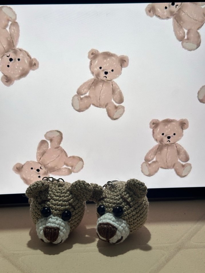 Örgü Ayıcık Anahtarlık - Sokak Stili - Görsel 2