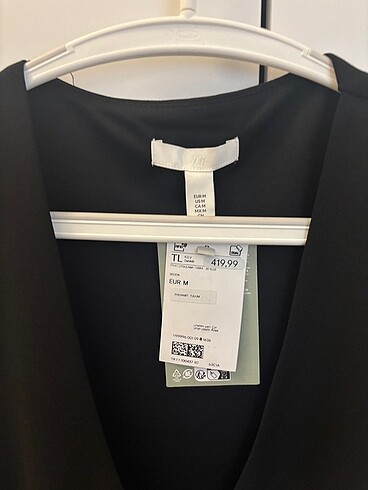 H&M siyah yelek