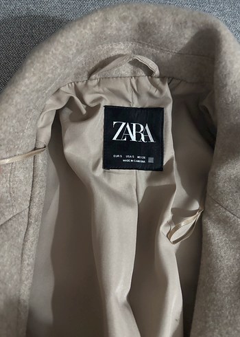Zara Bej Uzun Kadın Kaban