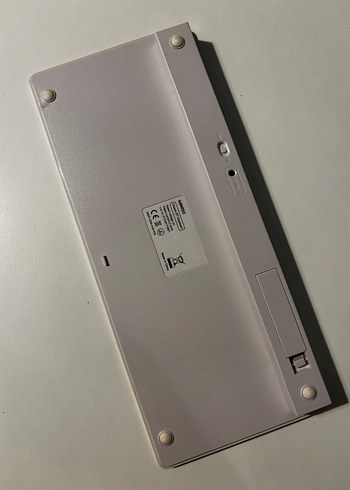 Beyaz Kablosuz Klavye - Görsel 2