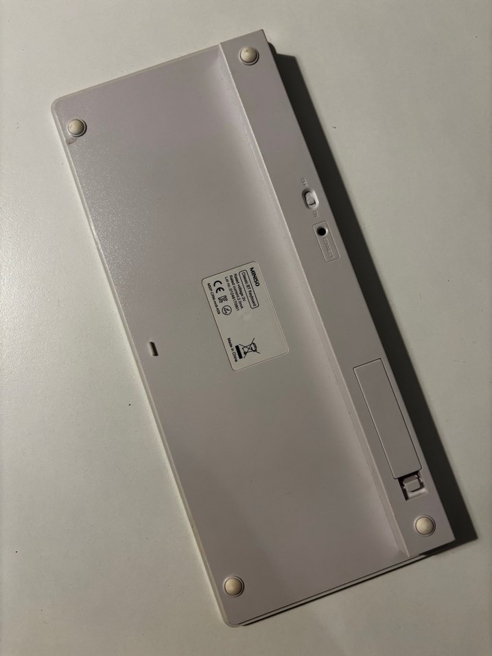 Beyaz Kablosuz Klavye - Görsel 2