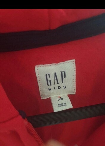 12-13 Yaş Beden GAP Kırmızı sweatshirt
