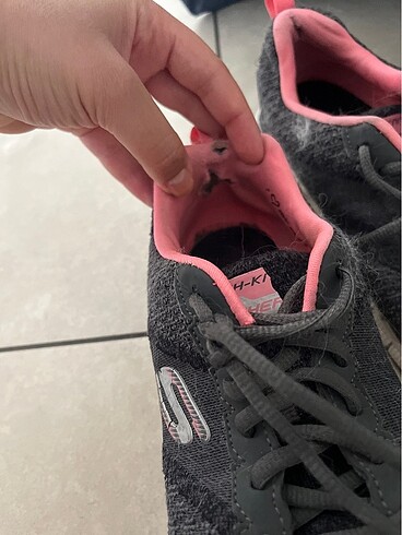 38 Beden gri Renk Sketchers spor ayakkabı