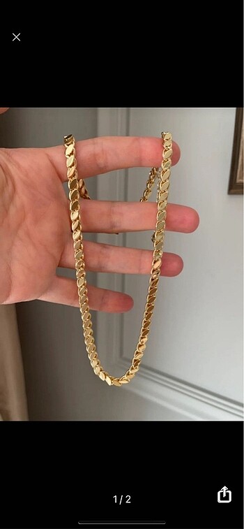 Accessorize Arpa zincir kolye