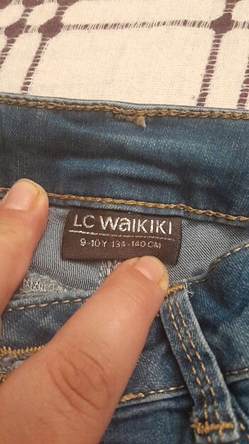 LC Waikiki Lcw kiz cocuk kot pantolon 9/10 yaş esnek kumaş