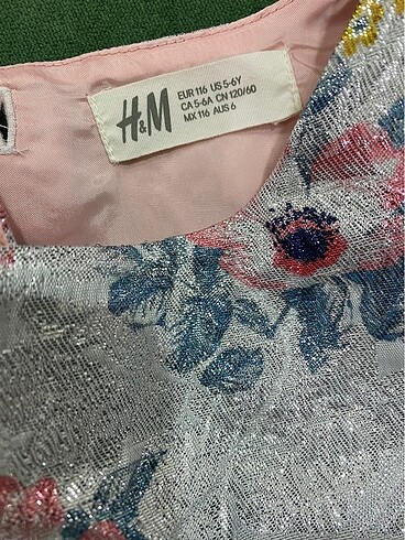 H&M simli elbise