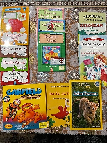 14 adet okuma kitabı