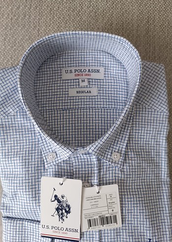 ORİJİNAL SIFIR US POLO GÖMLEK - Görsel 3