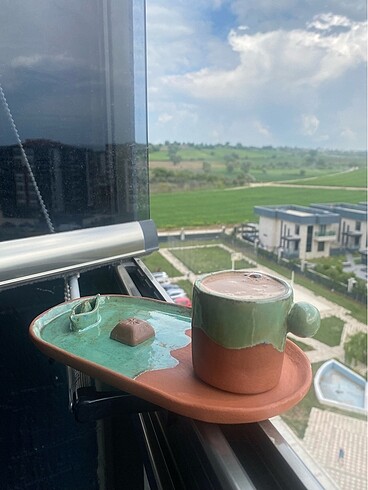 El yapımı kahve fincanı