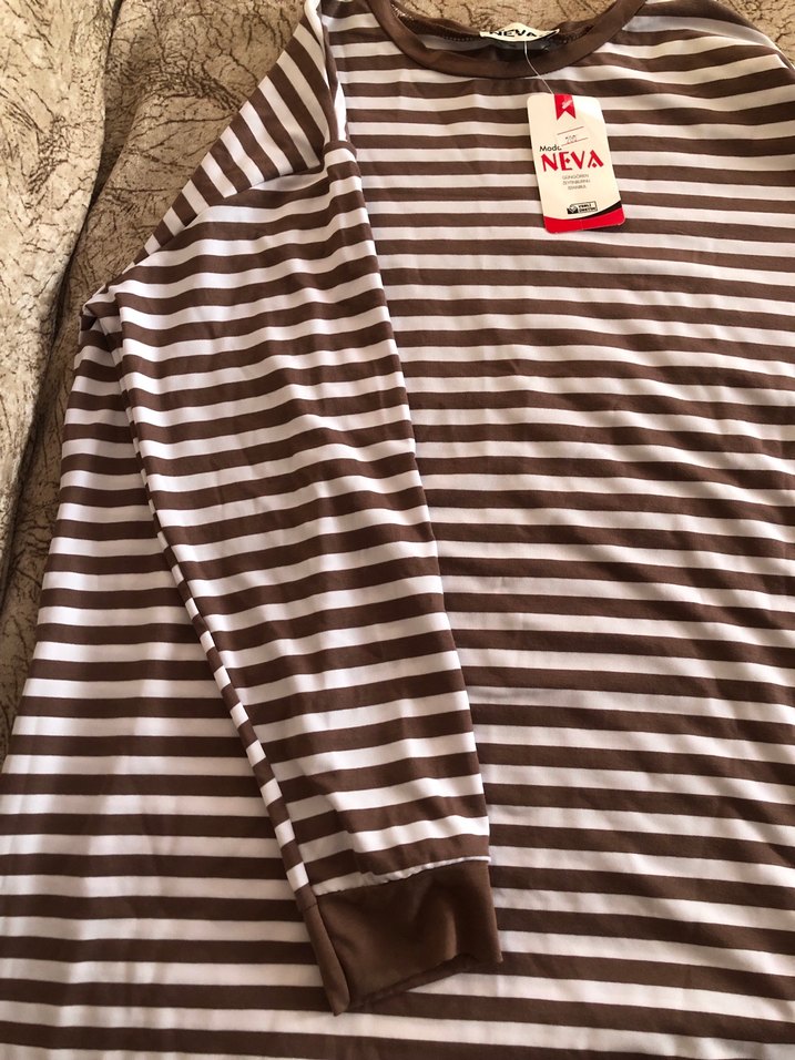 Çizgili rahat tunik - Görsel 4