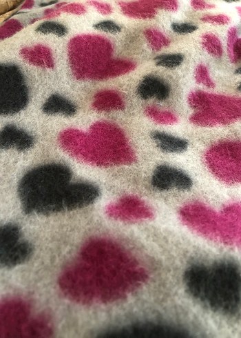 Desenli Gri Polar pijama altı - Görsel 3