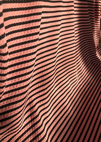 Pembe Çizgili tişört - Görsel 2