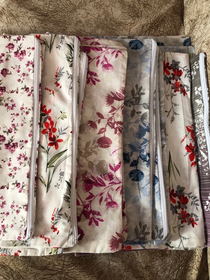 Çiçek Desenli Çok Renkli yastık kılıfları - Görsel 2