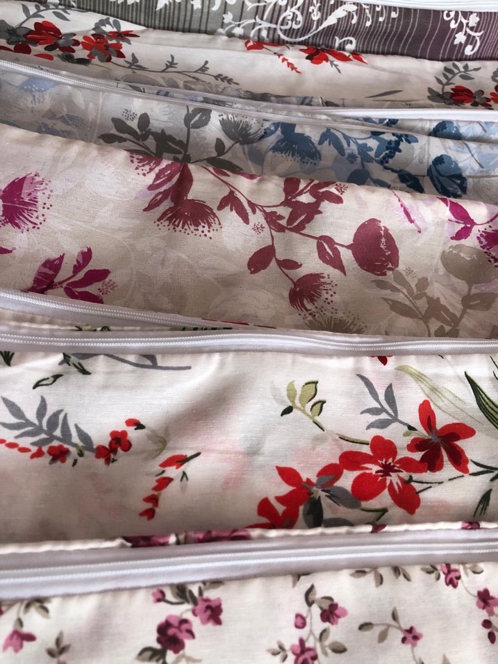 Çiçek Desenli Çok Renkli yastık kılıfları - Görsel 3