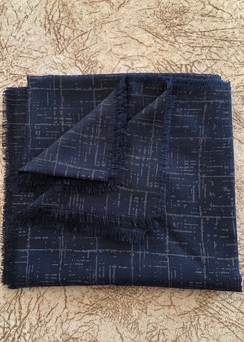 Kadın Lacivert eşarp - Görsel 2