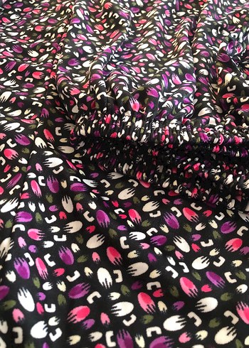 Kadın Çok Renkli Bol Kesim pantolon - Görsel 2