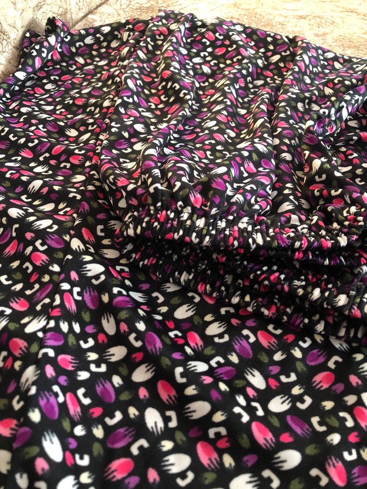 Kadın Çok Renkli Bol Kesim pantolon - Görsel 3