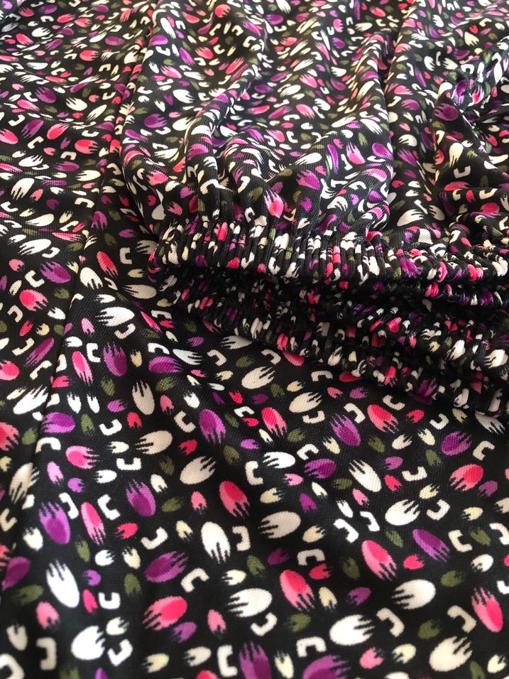 Kadın Çok Renkli Bol Kesim pantolon - Görsel 2