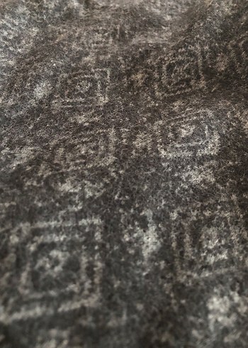 Gri Kadın bol kesim Pantolon - Görsel 3