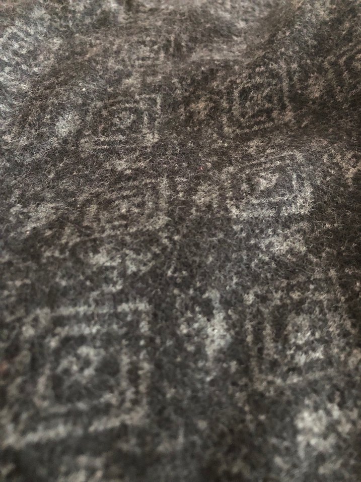 Gri Kadın bol kesim Pantolon - Görsel 3