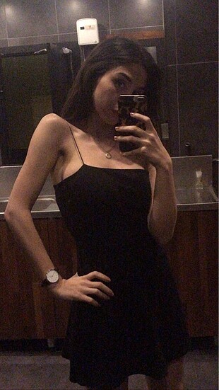 Siyah kisa elbise
