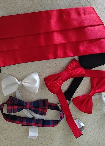 Kemer, papyon lar, pantolon lastiği - Görsel 3