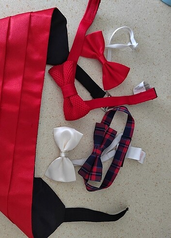 Kemer, papyon lar, pantolon lastiği - Görsel 4