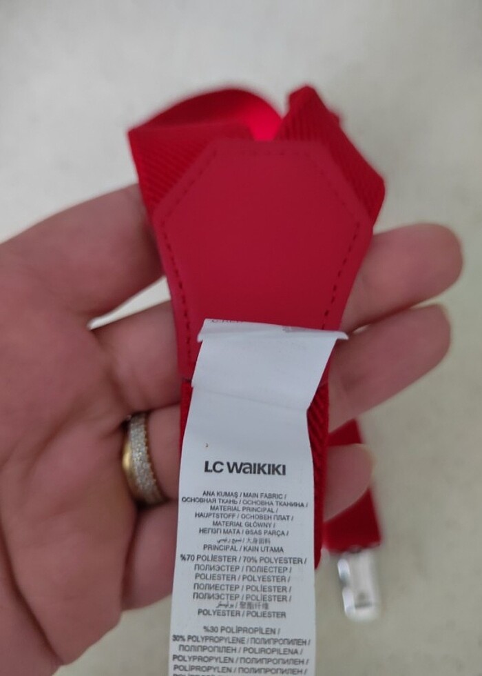 Kemer, papyon lar, pantolon lastiği - Görsel 5